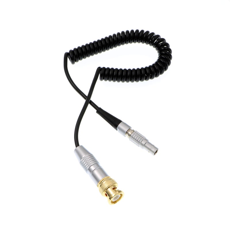 Uonecn Time Code TC Cable BNC Male to 0B 5 Pin Male Cable for ARRI Alexa Sound Devices - Image 1
